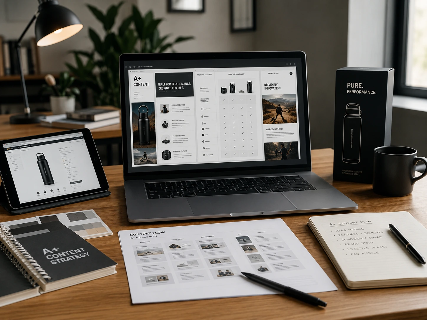 Amazon A Plus Content portfolio project