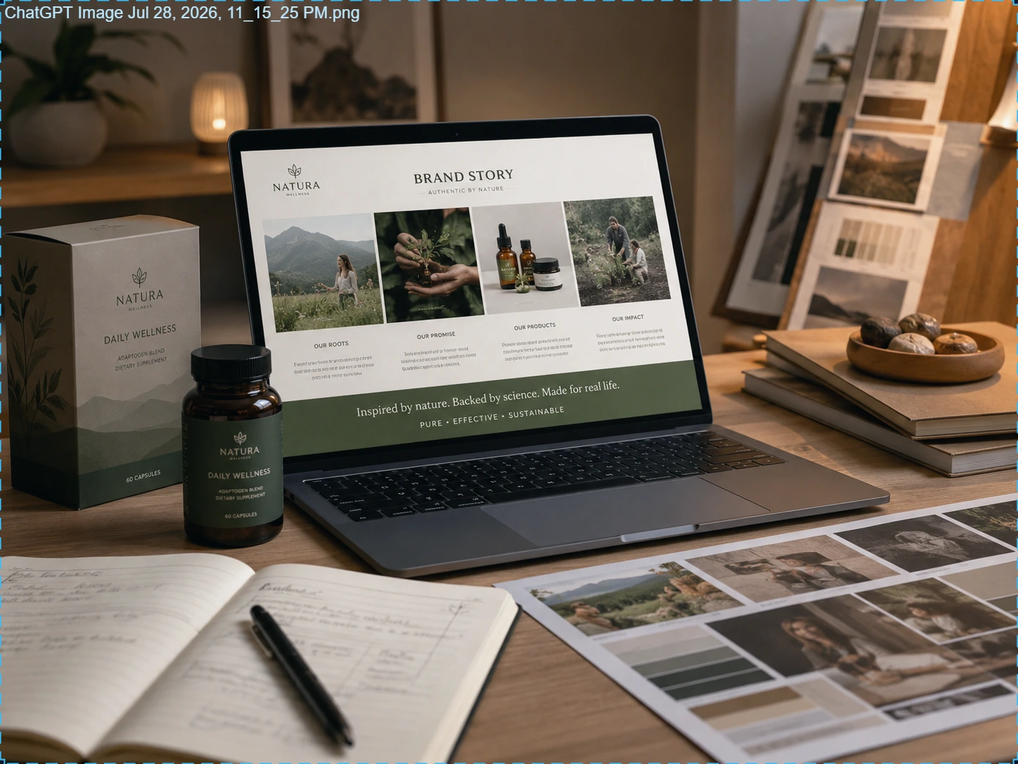 Amazon Brand Story portfolio project